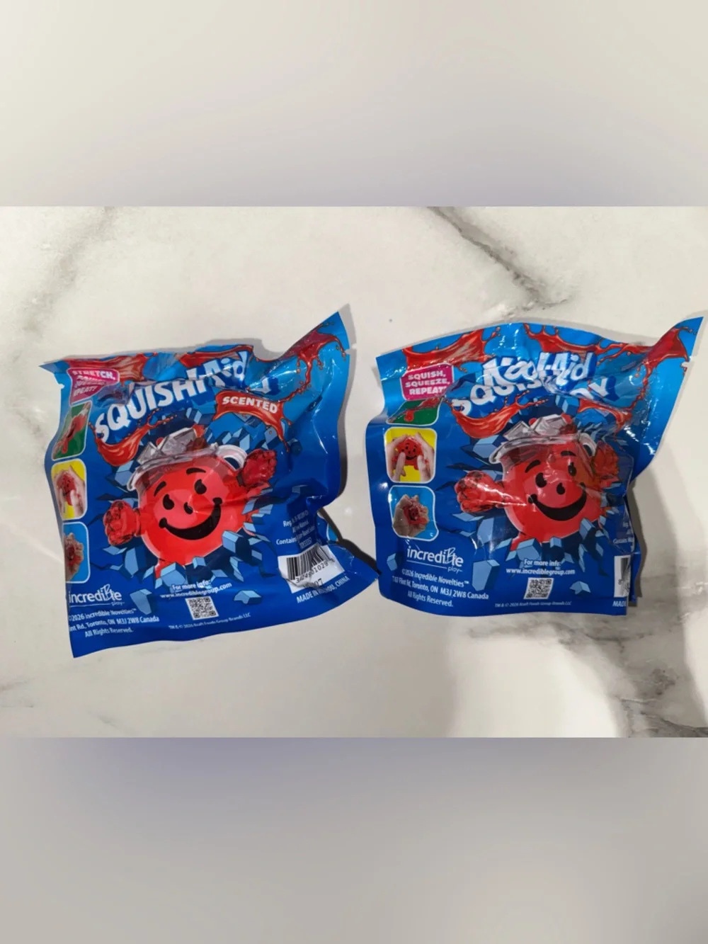 Kool-Aid scented Squeeze Surprise Red Squeezable Toy - Kids Learning Toy